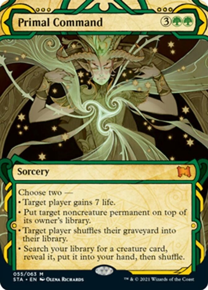 Primal Command (Foil Etched) [Strixhaven: Mystical Archive] | Tacoma Games