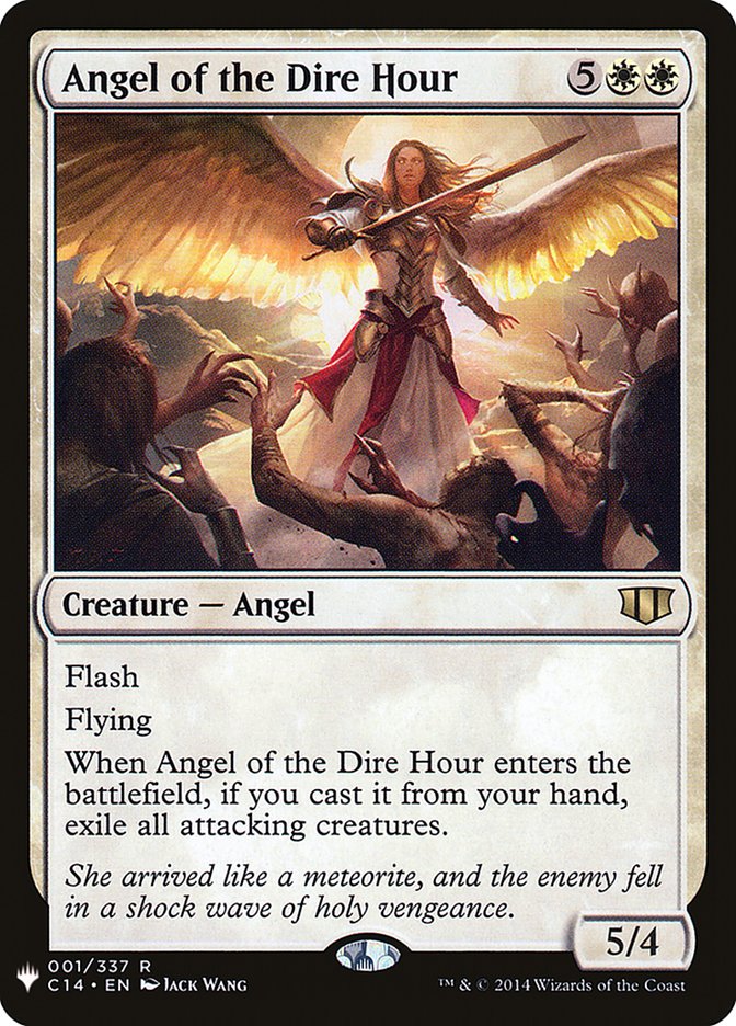 Angel of the Dire Hour [Mystery Booster] | Tacoma Games