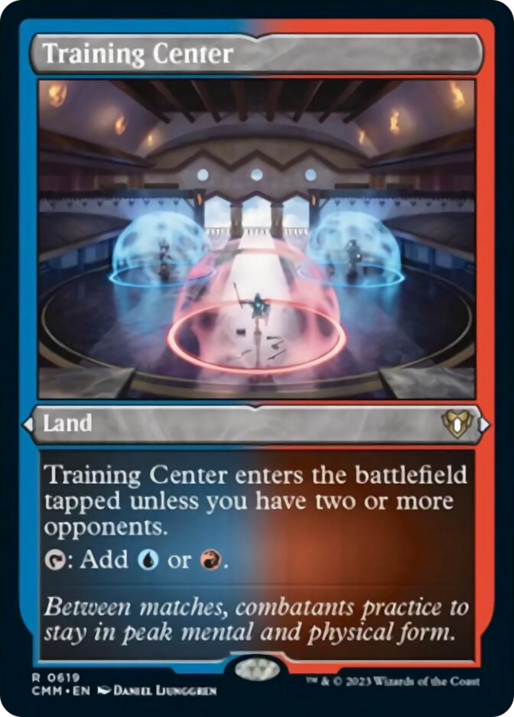 Training Center (Foil Etched) [Commander Masters] | Tacoma Games