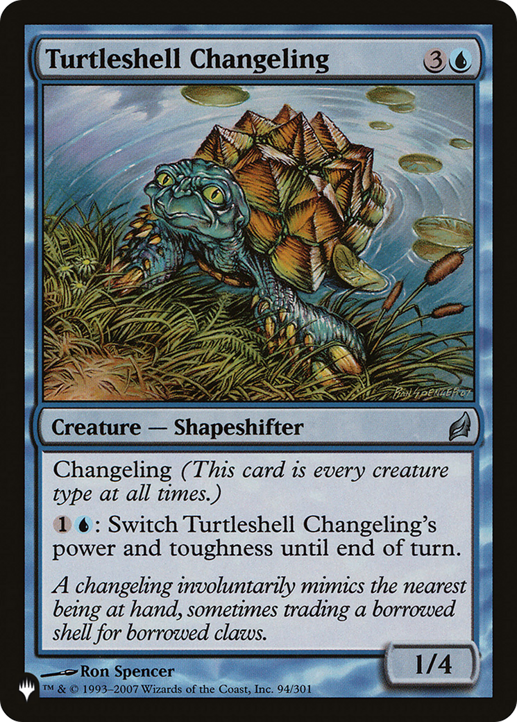 Turtleshell Changeling [The List Reprints] | Tacoma Games