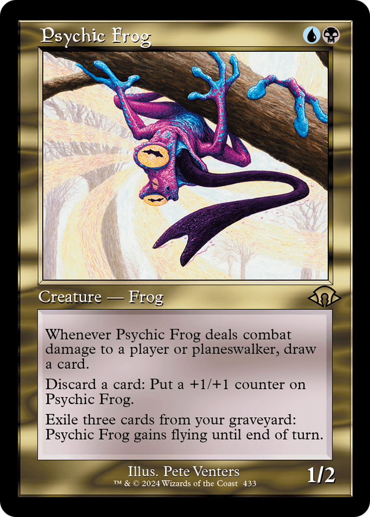 Psychic Frog (Retro) [Modern Horizons 3] | Tacoma Games