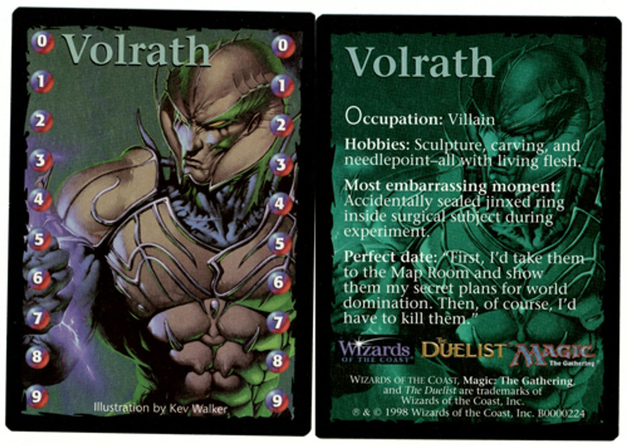 Volrath Life Counter Token [Media Promos] | Tacoma Games