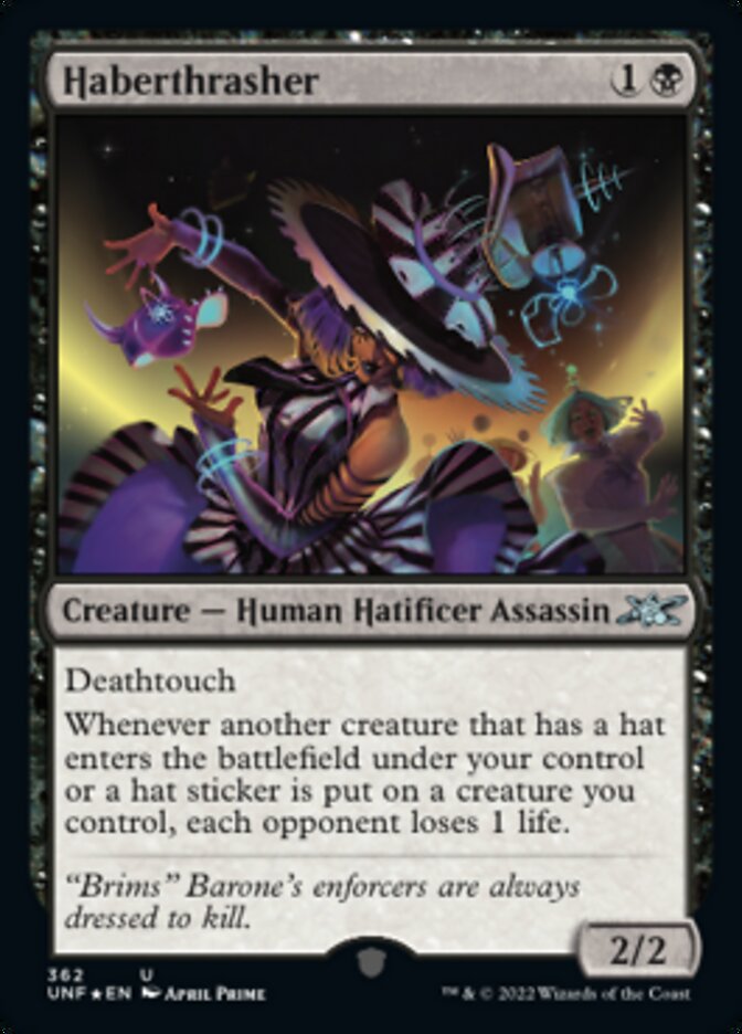 Haberthrasher (Galaxy Foil) [Unfinity] | Tacoma Games