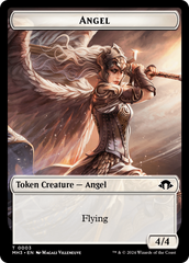 Servo // Angel Double-Sided Token [Modern Horizons 3 Tokens] | Tacoma Games