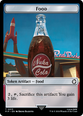 Food (0013) // Wasteland Survival Guide Double-Sided Token [Fallout Tokens] | Tacoma Games