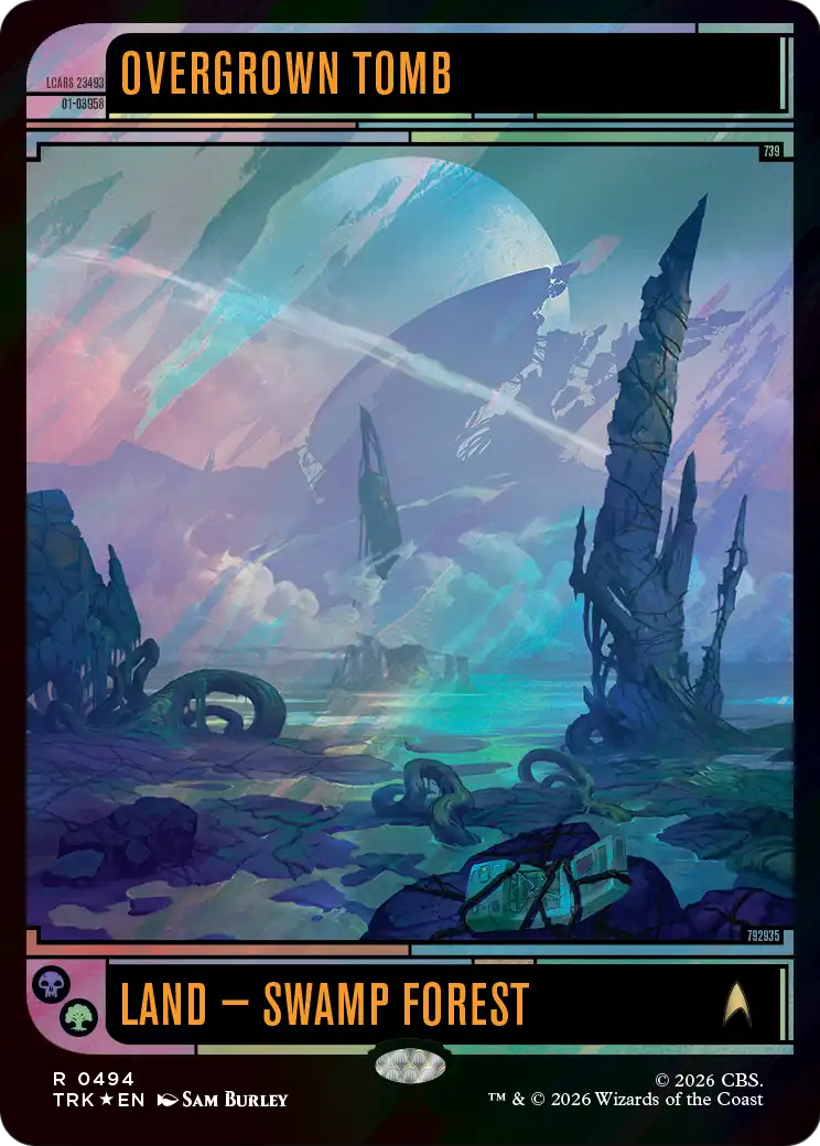 Overgrown Tomb (Surge Foil) [Star Trek] | Tacoma Games