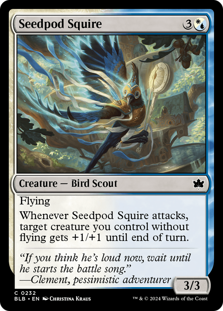 Seedpod Squire [Bloomburrow] | Tacoma Games