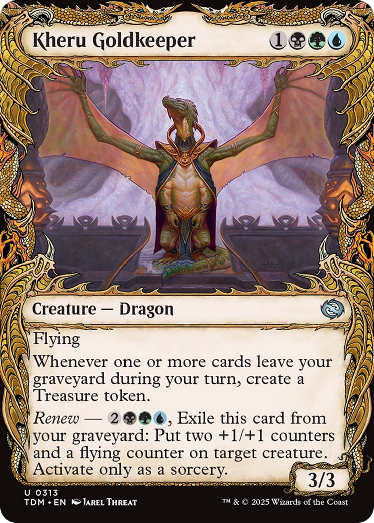 Kheru Goldkeeper (Showcase) [Tarkir: Dragonstorm] | Tacoma Games
