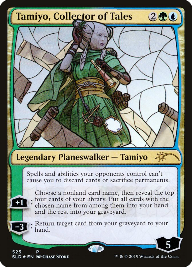 Tamiyo, Collector of Tales (Stained Glass) [Secret Lair Drop Promos] | Tacoma Games