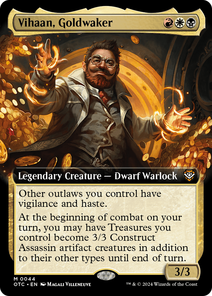 Vihaan, Goldwaker (Extended Art) [Outlaws of Thunder Junction Commander] | Tacoma Games