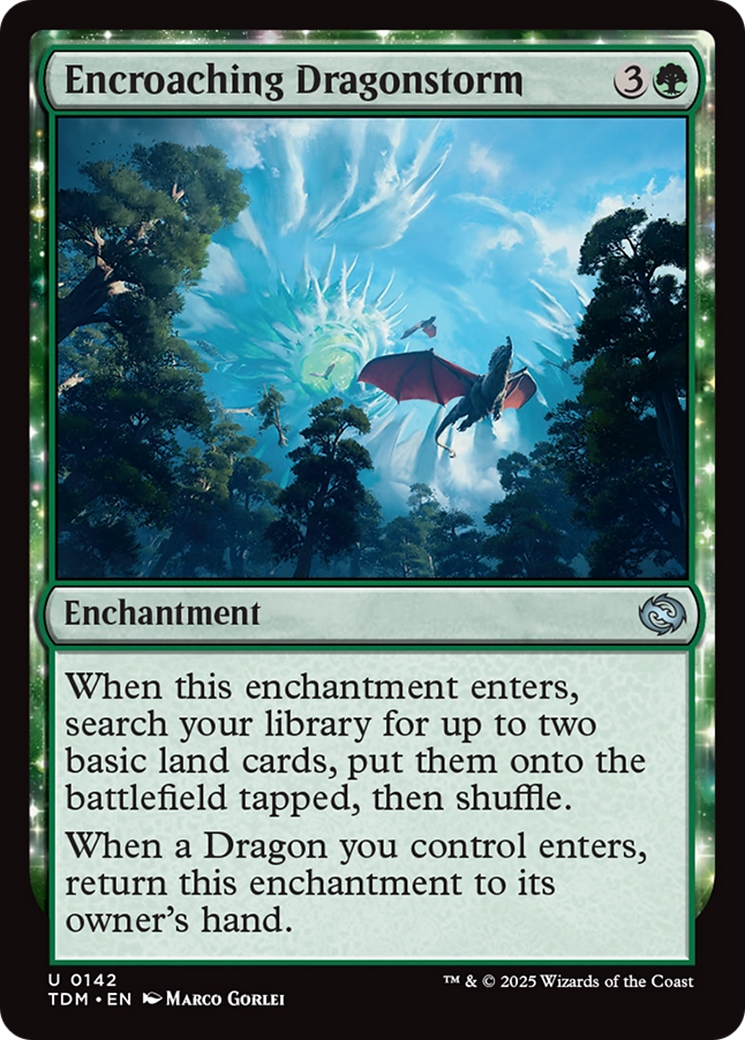 Encroaching Dragonstorm [Tarkir: Dragonstorm] | Tacoma Games