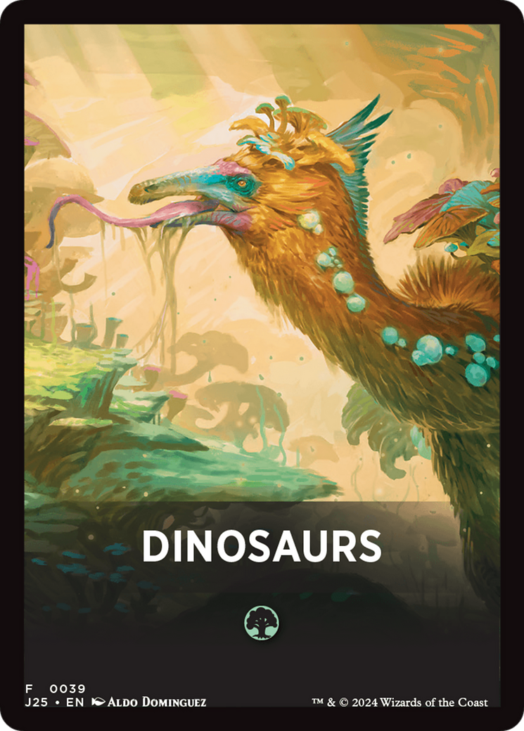 Dinosaurs Theme Card [Foundations Jumpstart Front Cards] | Tacoma Games