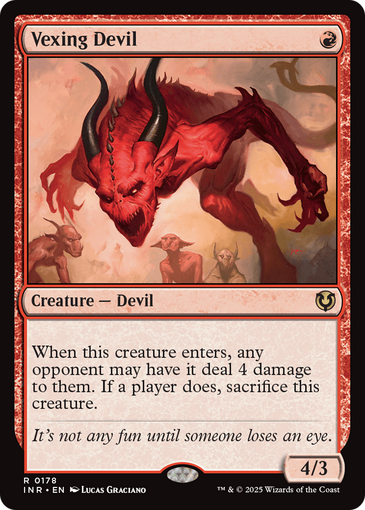 Vexing Devil [Innistrad Remastered] | Tacoma Games