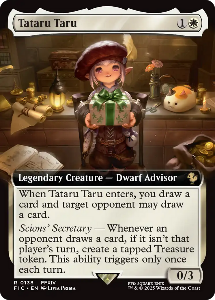Tataru Taru (Extended Art) [FINAL FANTASY Commander] | Tacoma Games