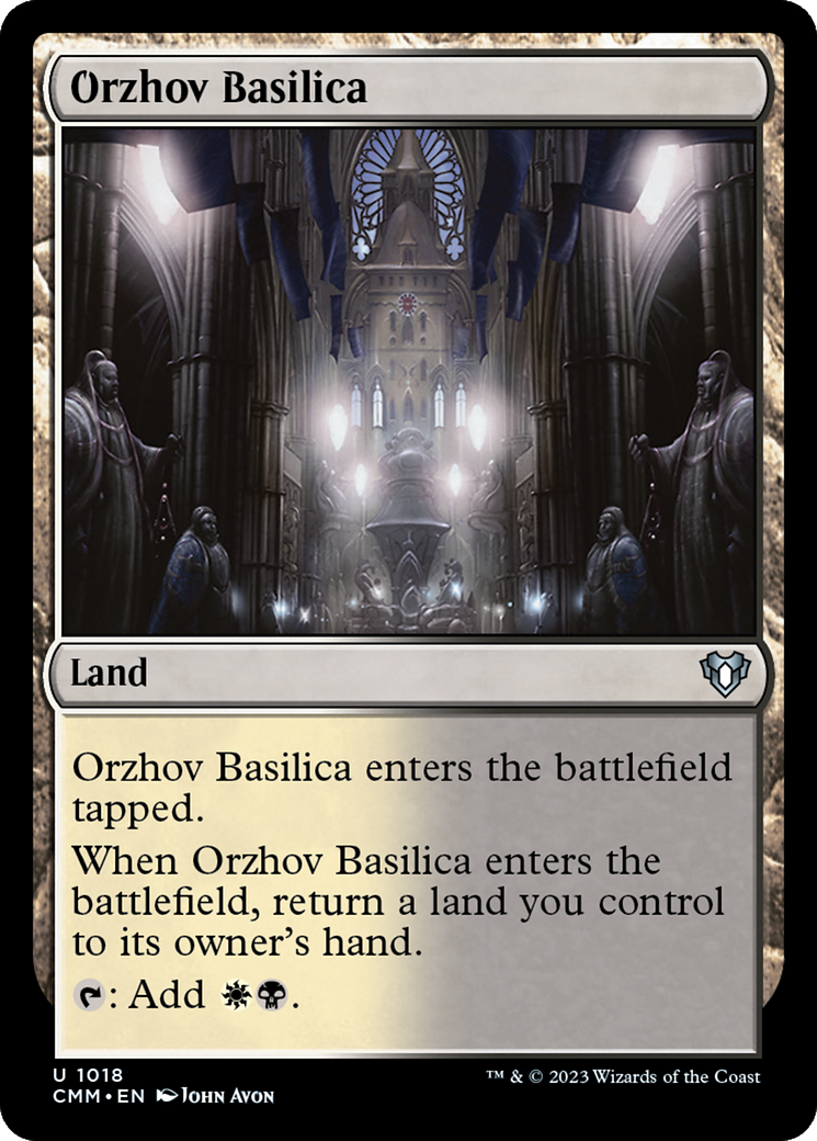 Orzhov Basilica [Commander Masters] | Tacoma Games