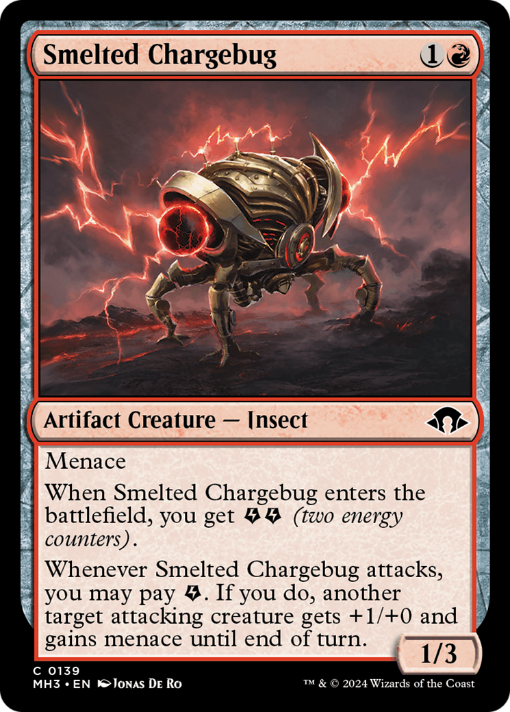 Smelted Chargebug [Modern Horizons 3] | Tacoma Games