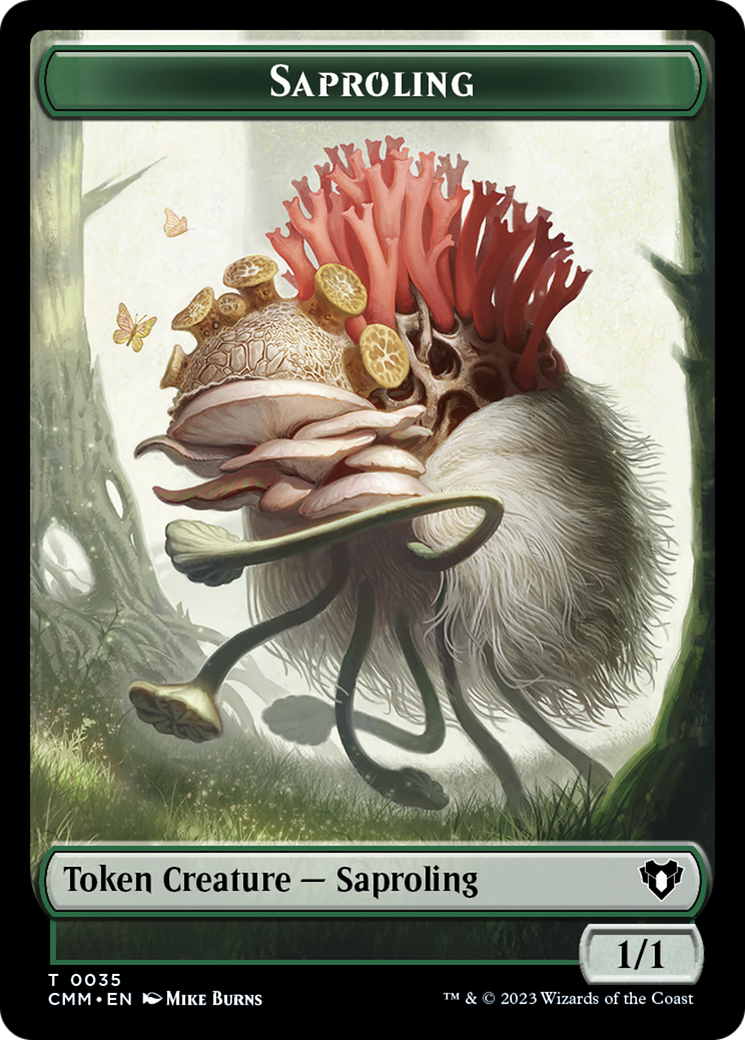 Saproling Token [Commander Masters Tokens] | Tacoma Games