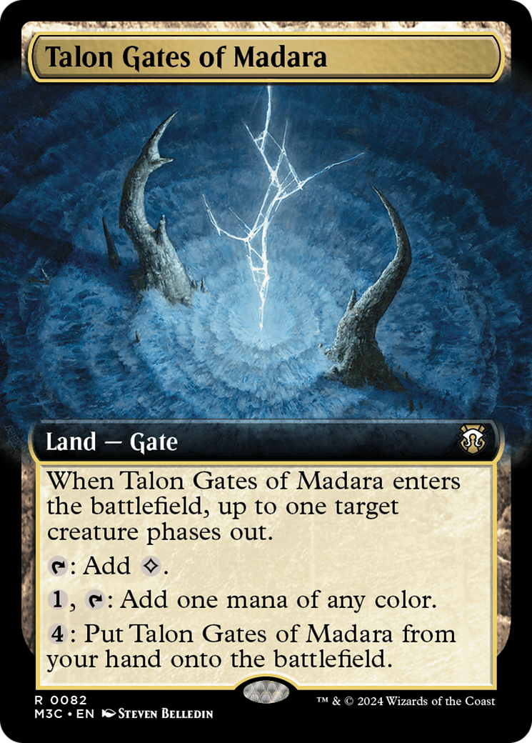 Talon Gates of Madara (Extended Art) (Ripple Foil) [Modern Horizons 3 Commander] | Tacoma Games