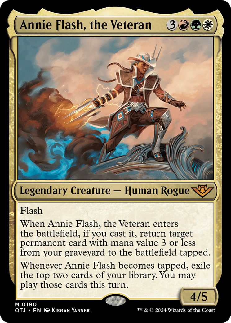 Annie Flash, the Veteran [Outlaws of Thunder Junction] | Tacoma Games