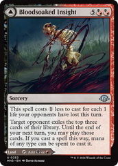 Bloodsoaked Insight // Sanguine Morass [Modern Horizons 3] | Tacoma Games