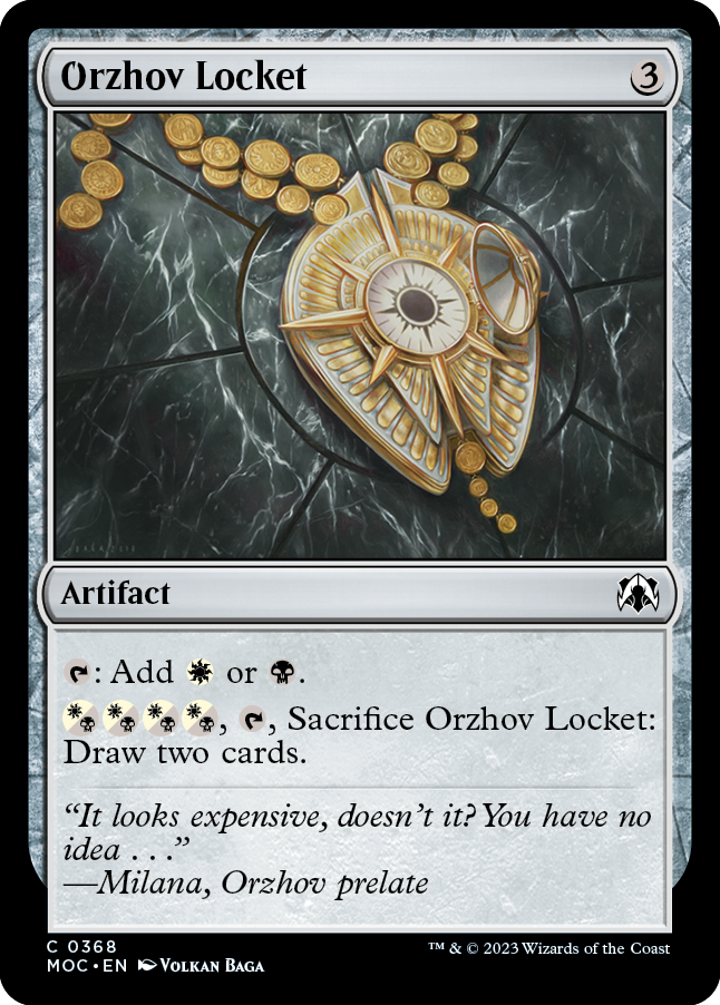 Orzhov Locket [March of the Machine Commander] | Tacoma Games