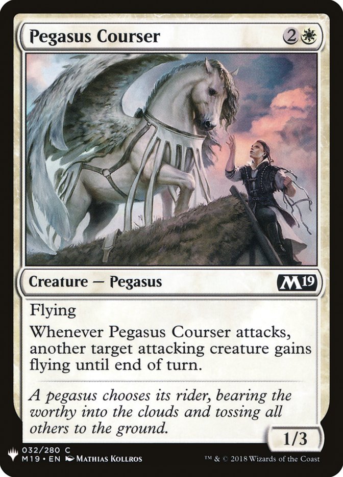 Pegasus Courser [Mystery Booster] | Tacoma Games