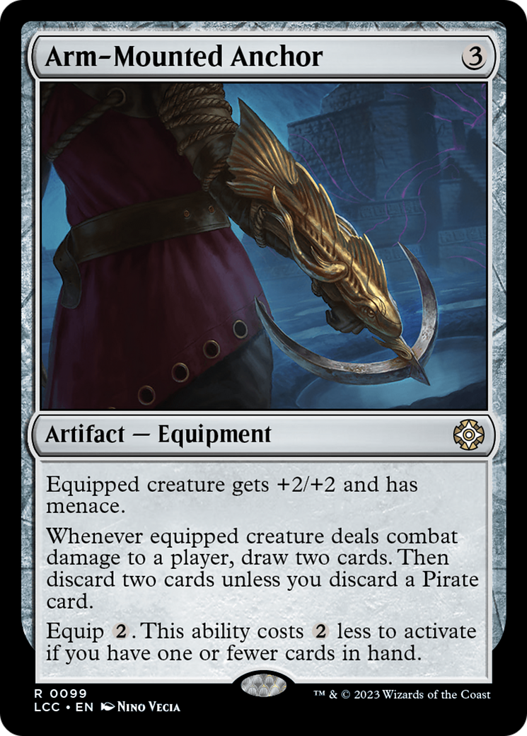 Arm-Mounted Anchor [The Lost Caverns of Ixalan Commander] | Tacoma Games