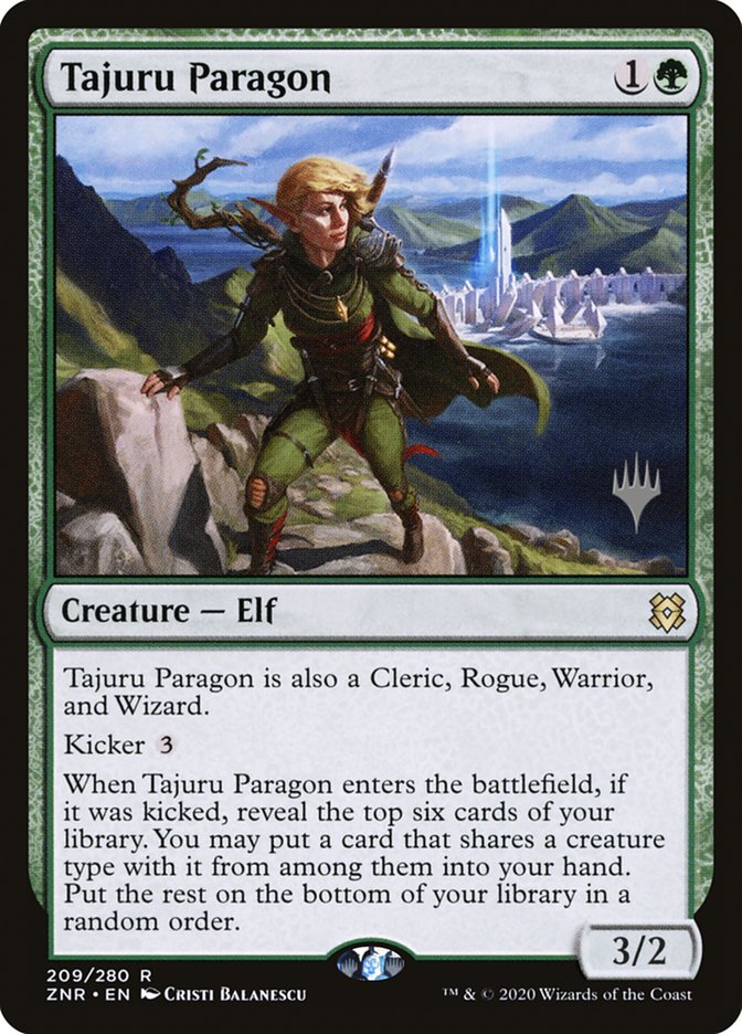 Tajuru Paragon (Promo Pack) [Zendikar Rising Promos] | Tacoma Games