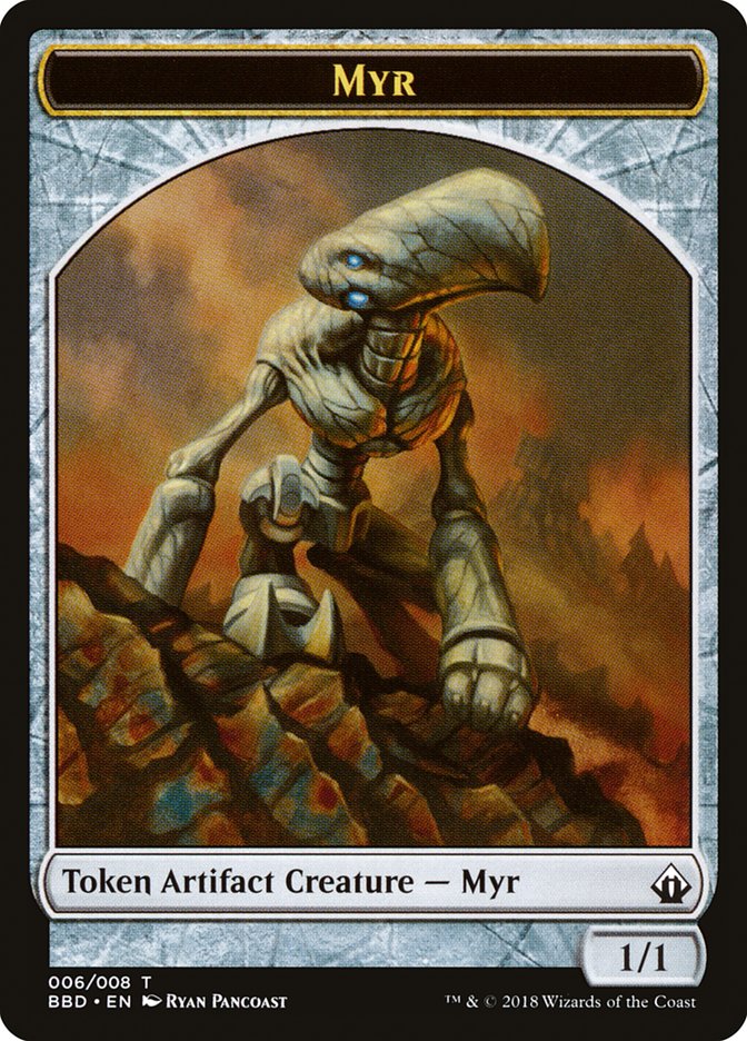 Myr Token [Battlebond Tokens] | Tacoma Games