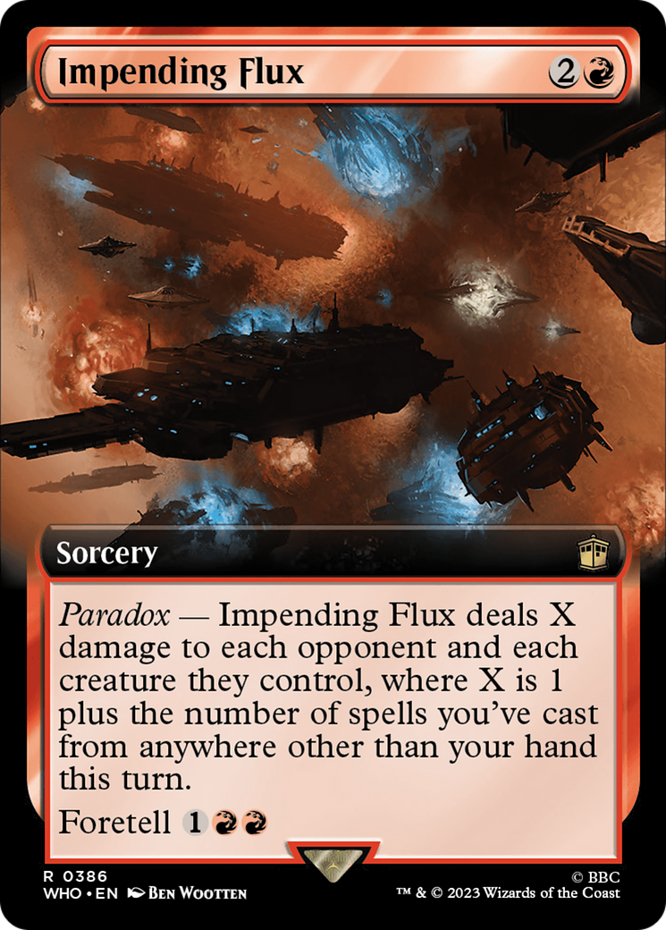 Impending Flux (Extended Art) [Doctor Who] | Tacoma Games