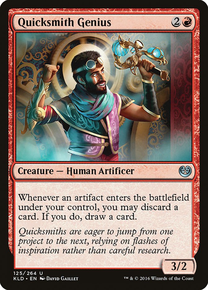 Quicksmith Genius [Kaladesh] | Tacoma Games