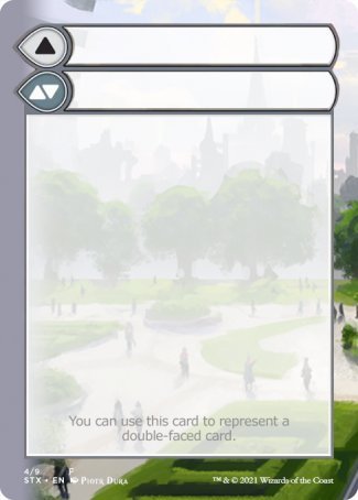 Helper Card (4/9) [Strixhaven: School of Mages Tokens] | Tacoma Games