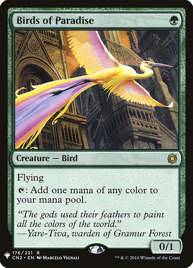 Birds of Paradise [Mystery Booster] | Tacoma Games