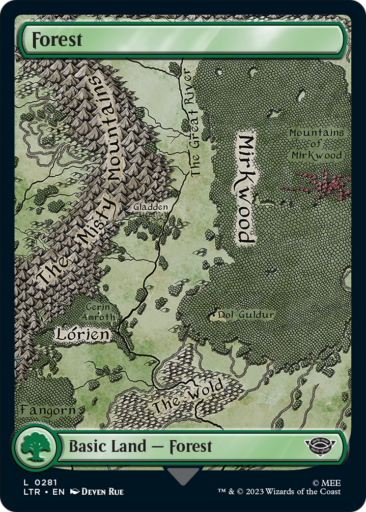 Forest (281) [The Lord of the Rings: Tales of Middle-Earth] | Tacoma Games