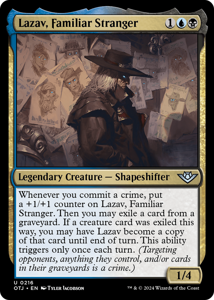 Lazav, Familiar Stranger [Outlaws of Thunder Junction] | Tacoma Games