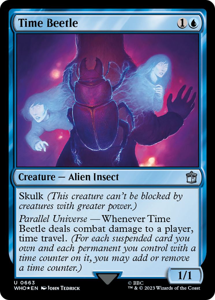 Time Beetle (Surge Foil) [Doctor Who] | Tacoma Games