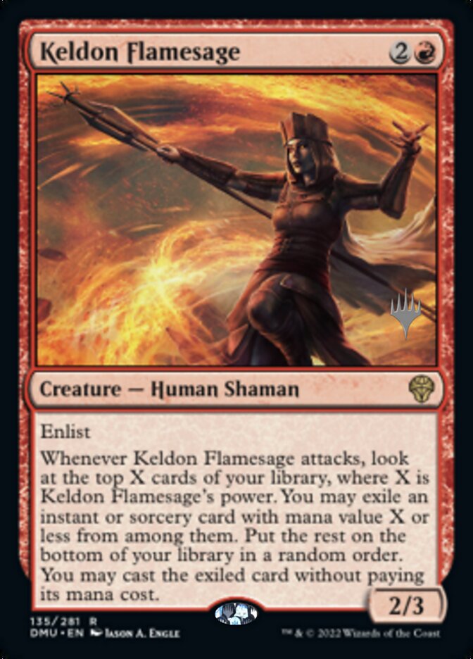 Keldon Flamesage (Promo Pack) [Dominaria United Promos] | Tacoma Games