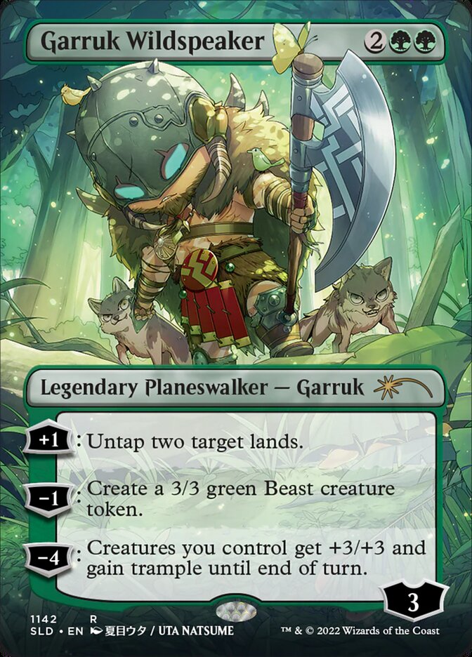 Garruk Wildspeaker (Borderless) [Secret Lair Drop Series] | Tacoma Games