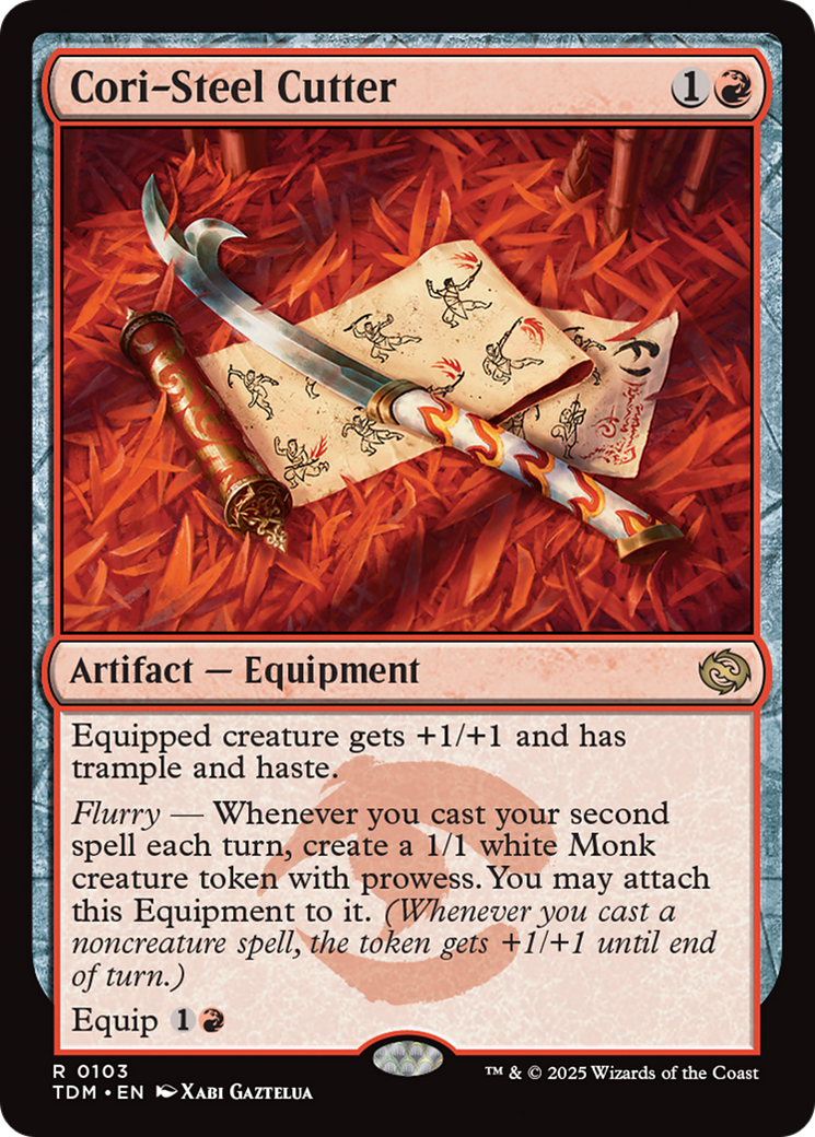 Cori-Steel Cutter [Tarkir: Dragonstorm] | Tacoma Games