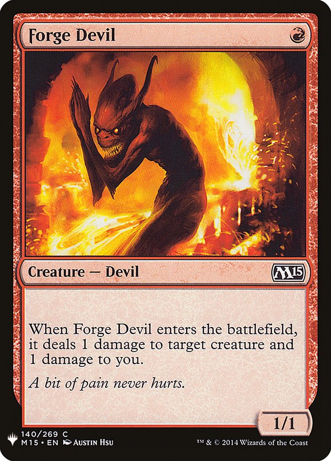 Forge Devil [Mystery Booster] | Tacoma Games