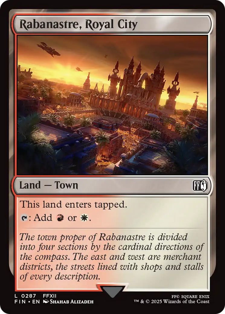 Rabanastre, Royal City [FINAL FANTASY] | Tacoma Games