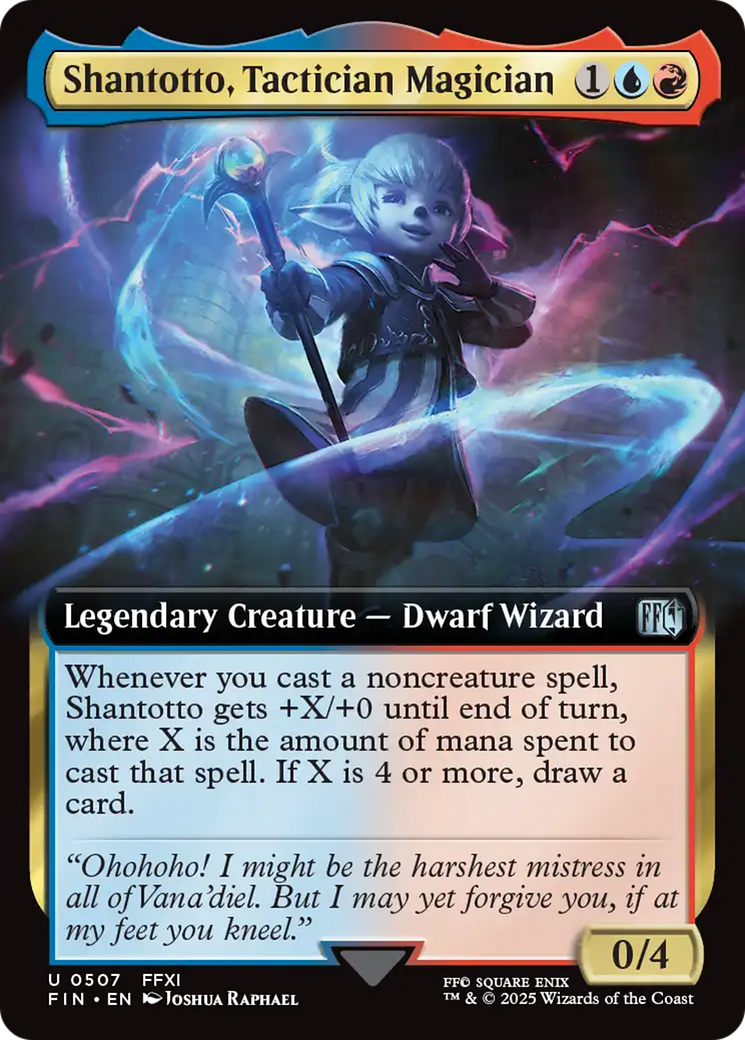 Shantotto, Tactician Magician (Extended Art) [FINAL FANTASY] | Tacoma Games