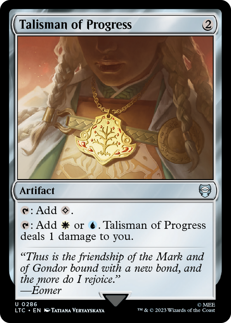 Talisman of Progress [The Lord of the Rings: Tales of Middle-Earth Commander] | Tacoma Games