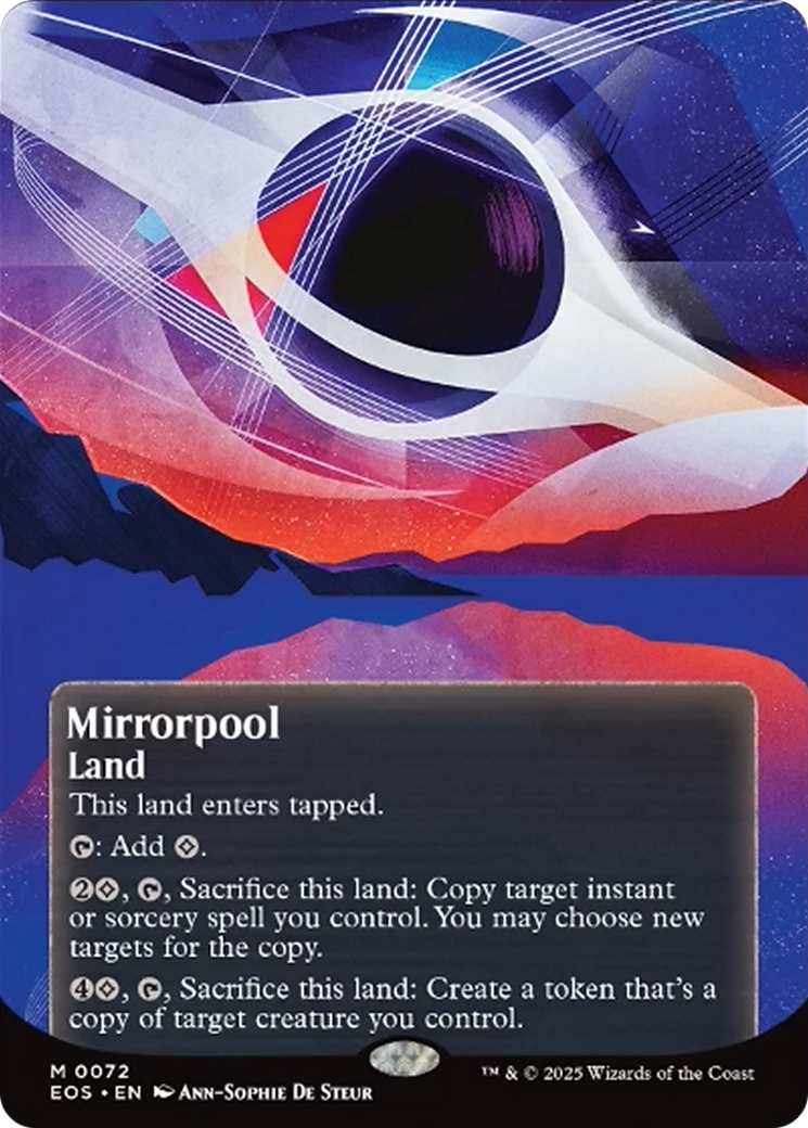 Mirrorpool (0072) (Borderless) [Edge of Eternities: Stellar Sights] | Tacoma Games
