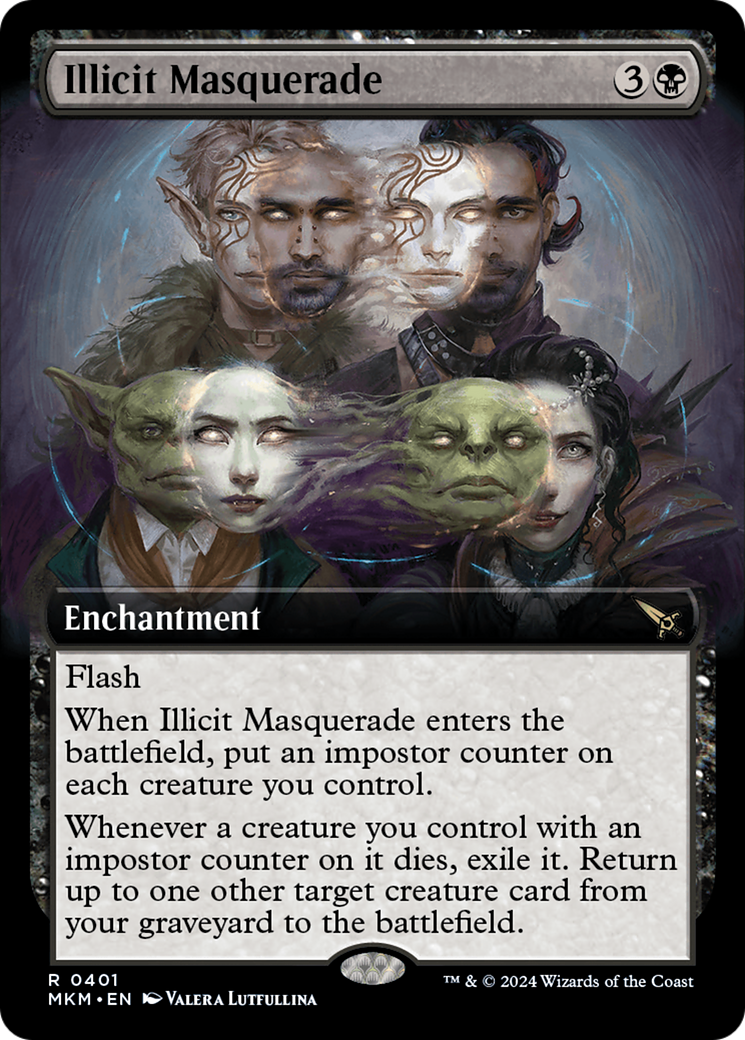 Illicit Masquerade (Extended Art) [Murders at Karlov Manor] | Tacoma Games