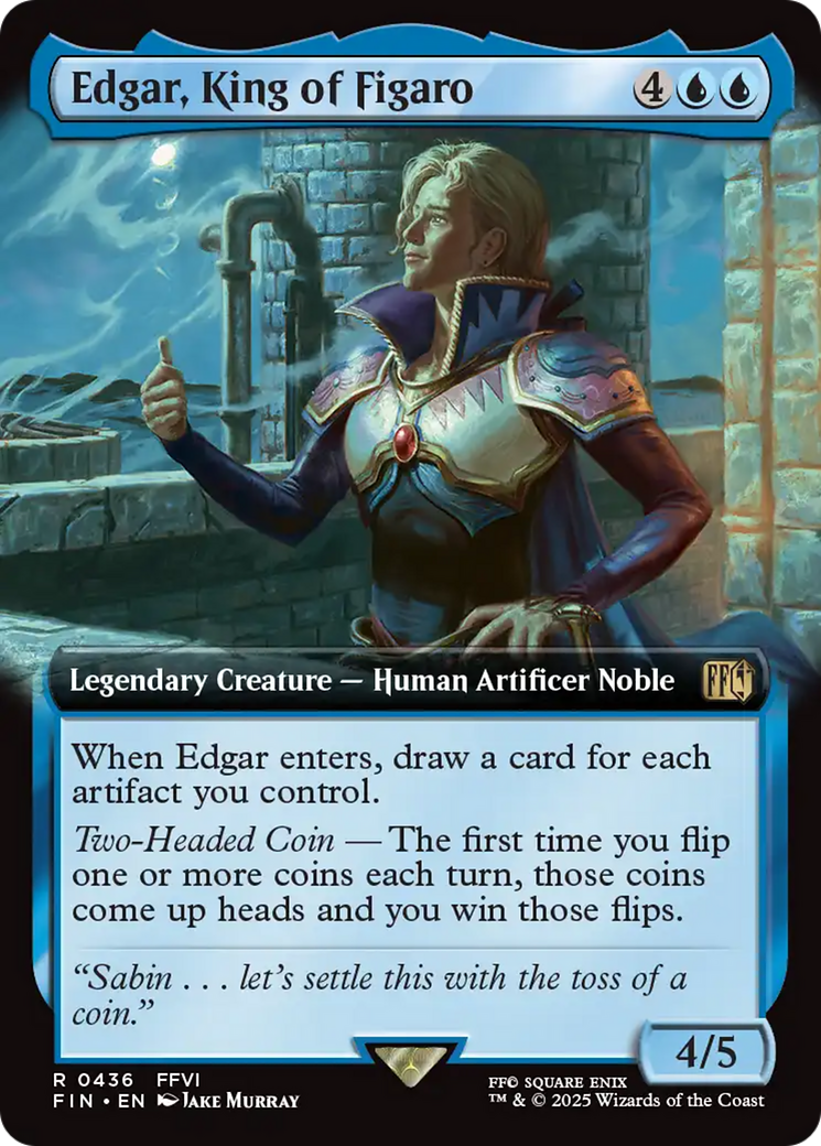 Edgar, King of Figaro (Extended Art) [FINAL FANTASY] | Tacoma Games