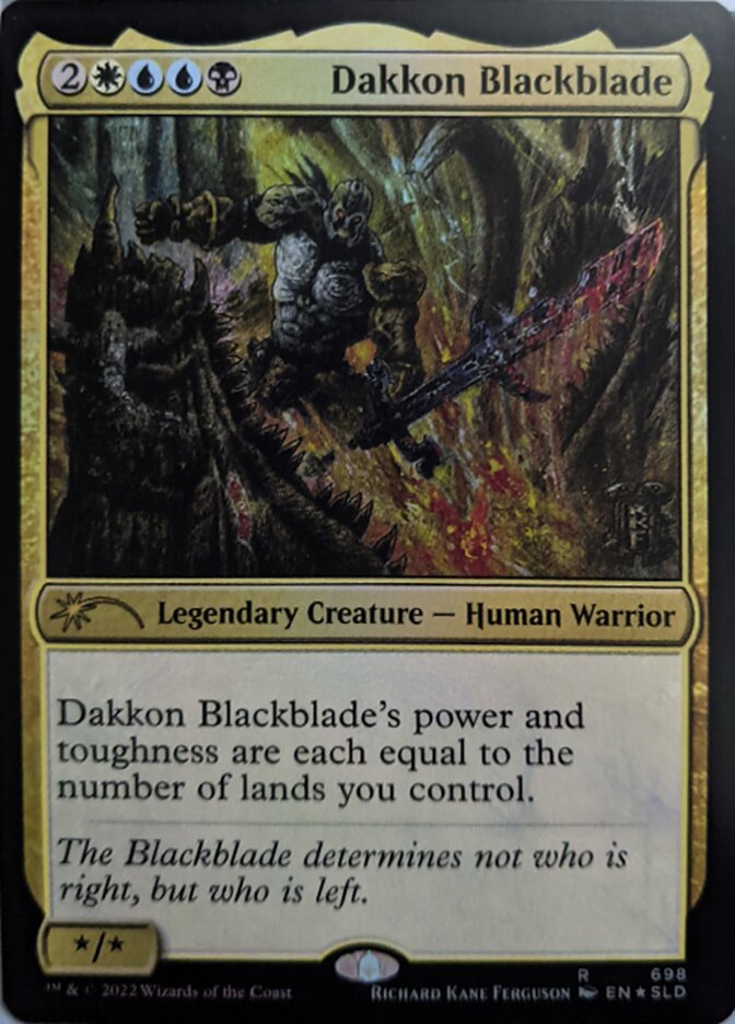 Dakkon Blackblade [Secret Lair Drop Promos] | Tacoma Games