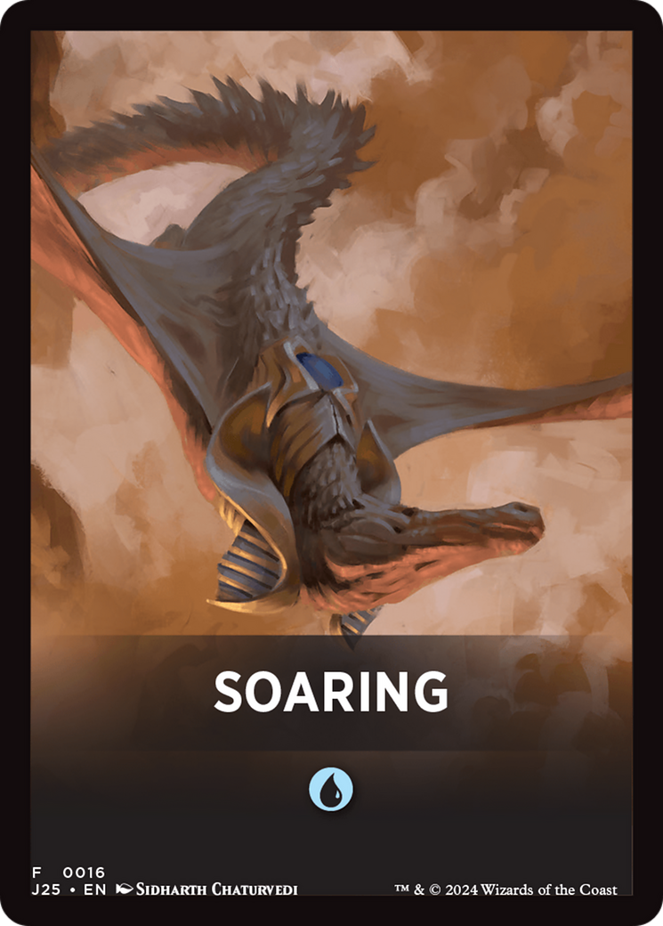 Soaring Theme Card [Foundations Jumpstart Front Cards] | Tacoma Games