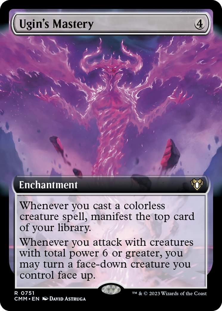 Ugin's Mastery (Extended Art) [Commander Masters] | Tacoma Games