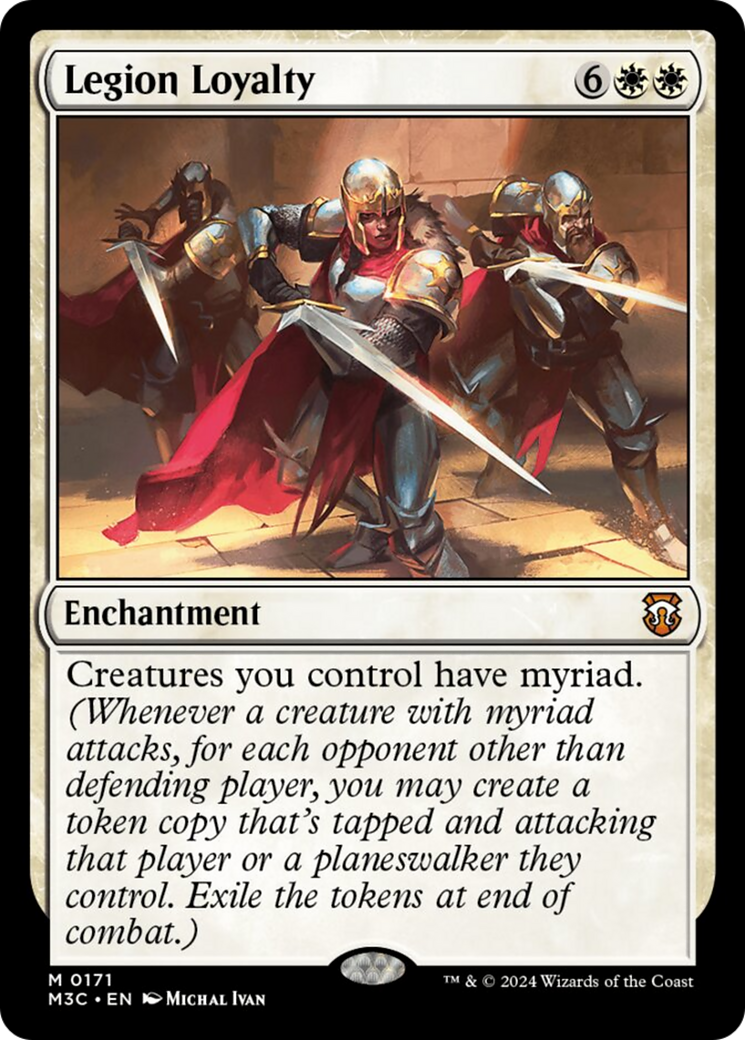 Legion Loyalty (Ripple Foil) [Modern Horizons 3 Commander] | Tacoma Games